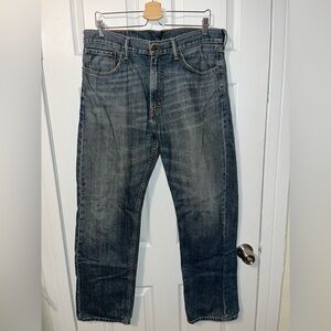 Levi's Men's 505 Straight Blue Jeans